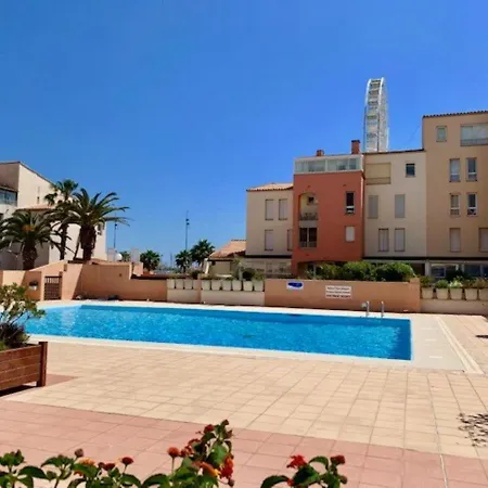 Spacieux T3 Au Centre Port, Avec Piscine, Cap D'agde - Fr-1-607-10 Apartament Agde