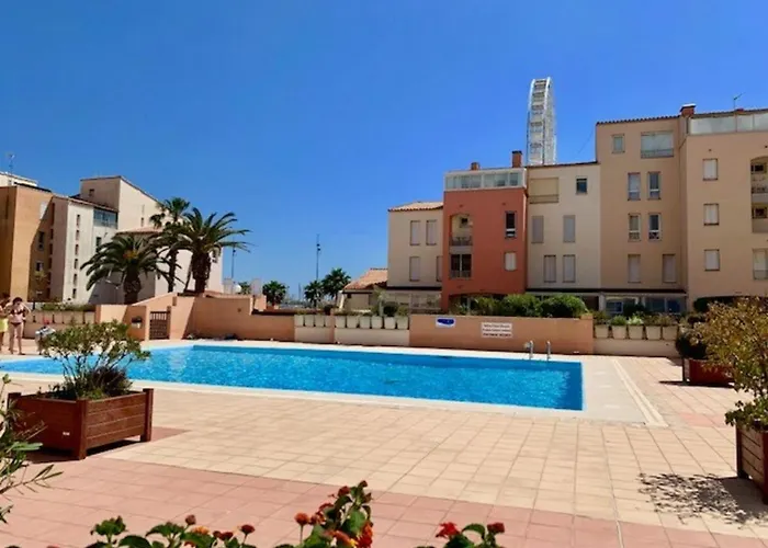 Spacieux T3 Au Centre Port, Avec Piscine, Cap D'agde - Fr-1-607-10 Apartman Agde