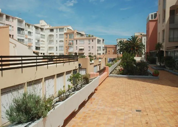 Apartman Spacieux T3 Au Centre Port, Avec Piscine, Cap D'agde - Fr-1-607-10